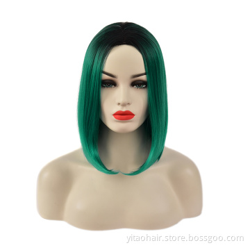 FZY 24 Inch Long Blonde Color Straight Hair Heat Resistant Synthetic Hair Lace Front Wig DHL Top Western Swiss